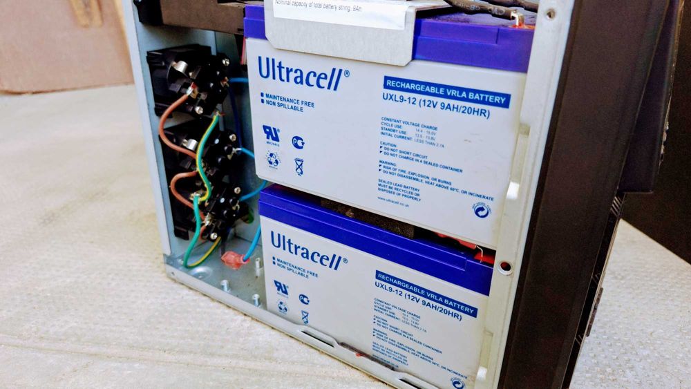 UPS nJoy Aten 1000 – 1000VA / 800W – Online, dublă conversie – baterii schimbate în 2025