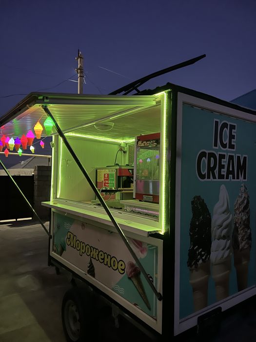 Морожное бутка прицеп