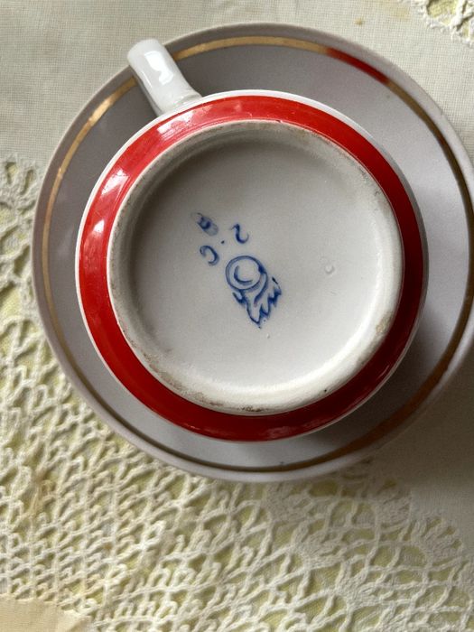 Борисовский фарфор чайный сервиз