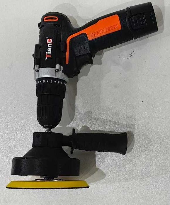 ТОП ЦЕНА!!! Приставка за ПОЛИРАНЕ С ЕКСЦЕНТРИК за Винтоверт/Бормашина.