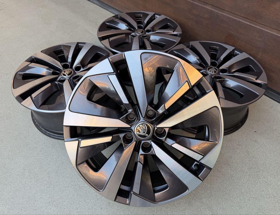 Jante 18 5x112 Originale Skoda Kodiaq Karoq Octavia Yeti, VW Tiguan