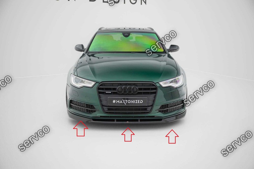 Prelungire bara fata Audi A6 S-line S6 C7 11-14 v17 Maxton Design