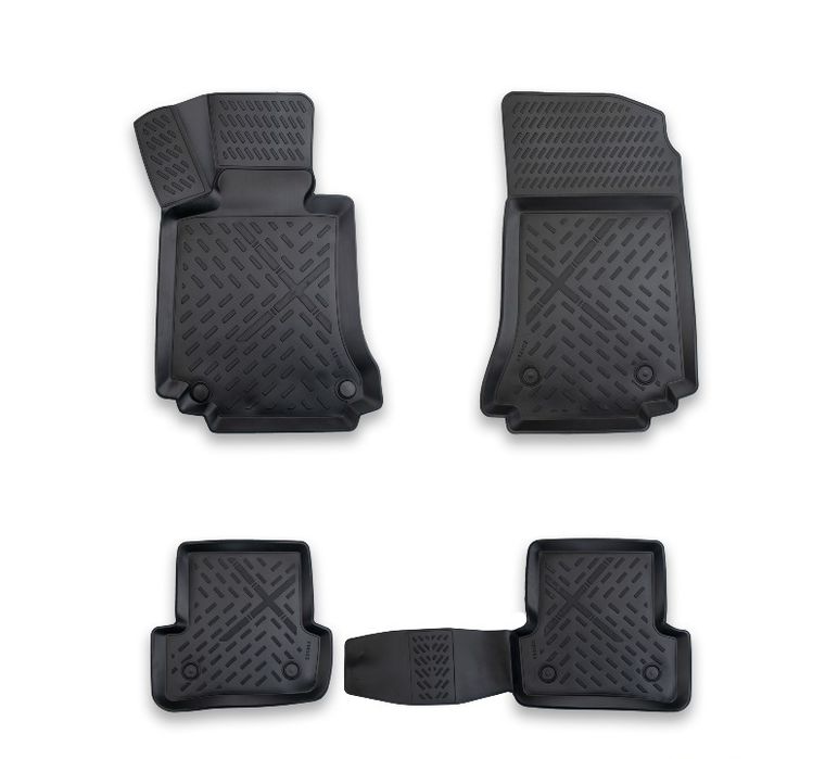 Covoare cauciuc stil tavita Mercedes Clasa C W204 2007-2014 ERK