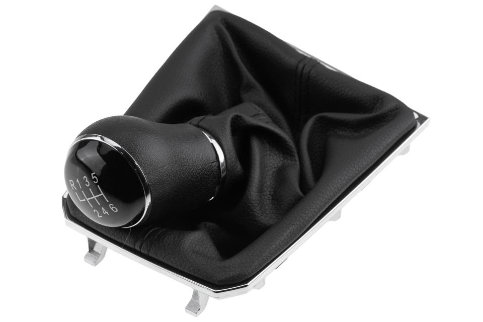 Топка за скоростен лост с маншон, VW, Passat B8, с рамка, 6 скорости