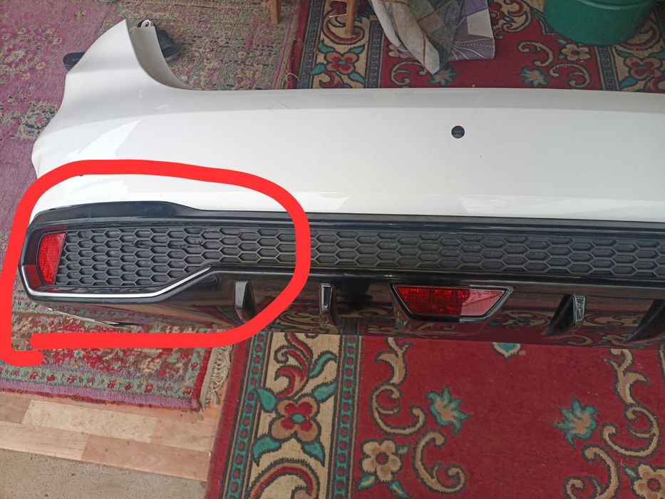 Бампер Кia ка 3 китай Бу Оригинал