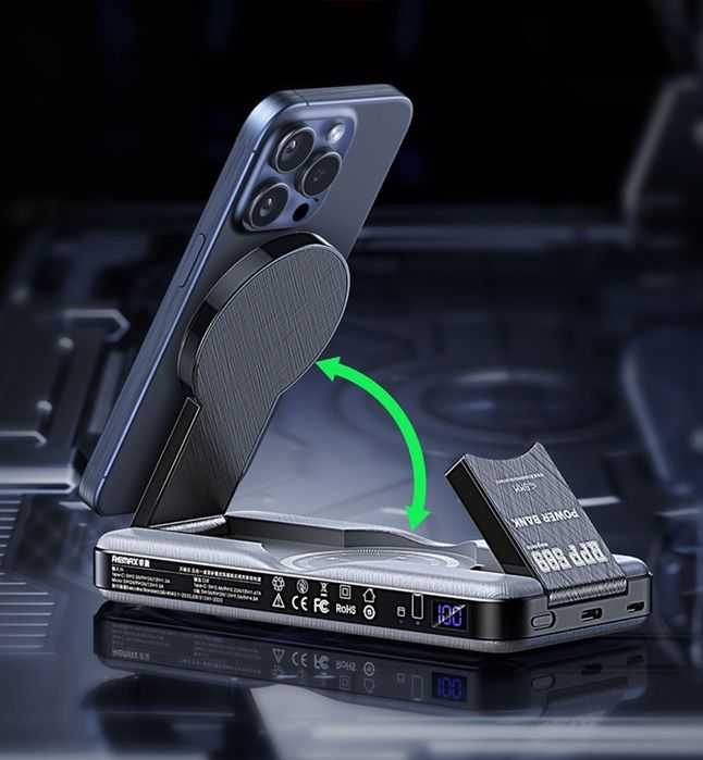 Remax RPP-589 Magneto Series 5-in-1 Power Bank 10000mAh PD 22.5W