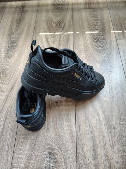 Маратонки Puma от естествена кожа
