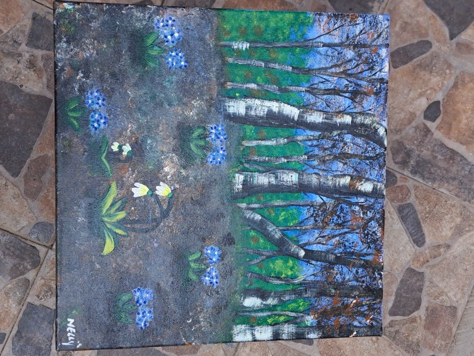 Picturi pe panza cu sasiu pictate manual i