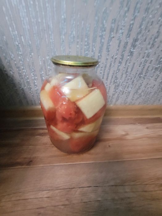 Арбузы солёные 3 литровая банка