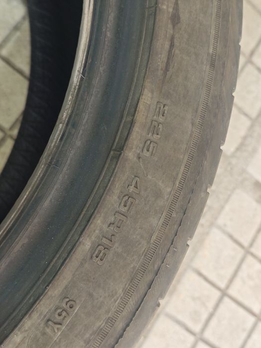 2бр. Летни гуми GoodYear Eagle F1 225/45R18 DOT0522 Made in Germany