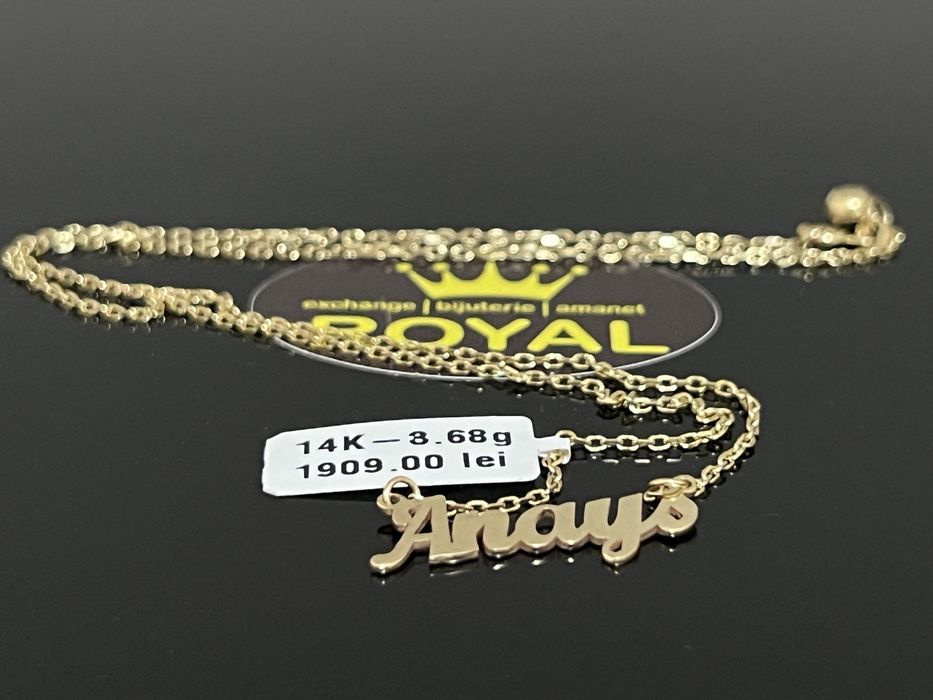 Bijuteria Royal CB : Lant aur Anays 14K 585 3,68 grame