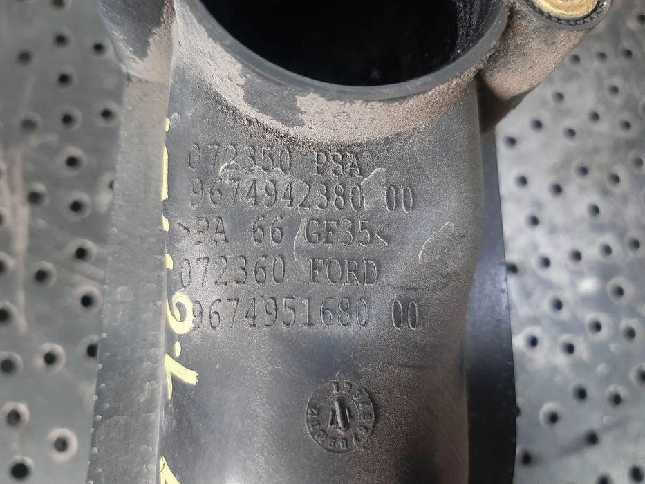 tubulatura intercooler cu senzor  1.6 hdi bh bh01 peugeot 308 208 5008 citroen c3 c4  9674951680