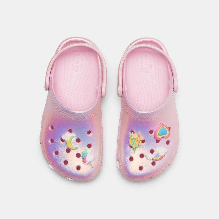 Crocs Classic Unicorn Iridescent Shimmer Clog! Оригинал 100%!
