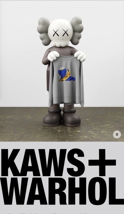 Kaws & Andy Warhol мъжка блуза L