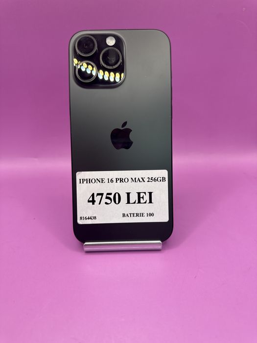 Iphone 16 Pro max 256•Matei Amanet Crangasi•81644