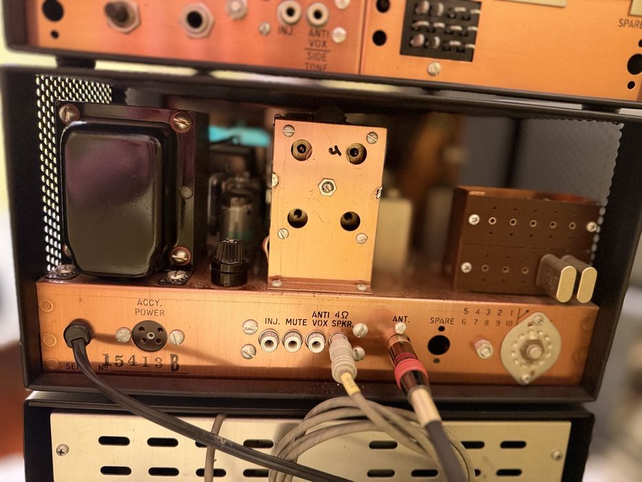 Linie radio vintage Drake – T-4XB + R-4B + MS-4 + sursă AC4