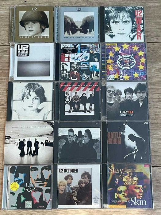 Colectie 15 cd-uri U2