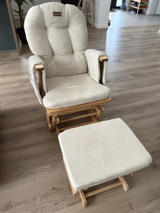 Fotoliu reglabil pentru alaptare ONINO Calm Me T05T, bej-maro