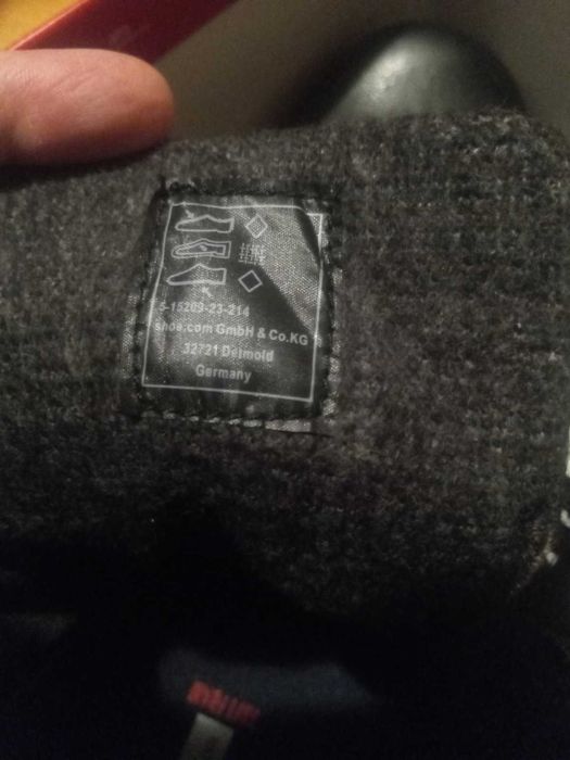 s'Oliver - немски зимни кожени ботуши, 42/43 номер