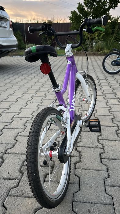 Bicicleta copii Woom 3 mov impecabila  16”