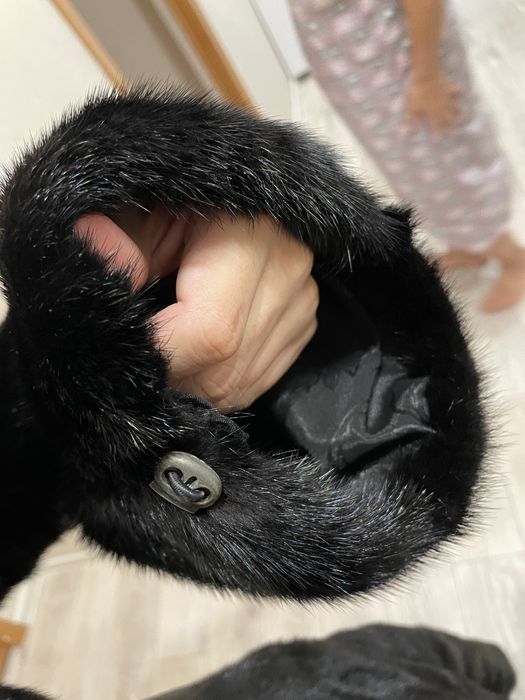 Норковая шуба в пол