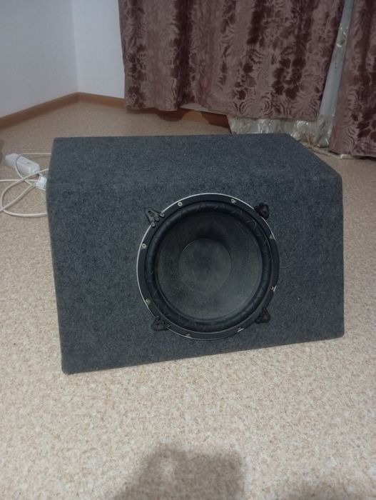 Сабвуфер + усилитель