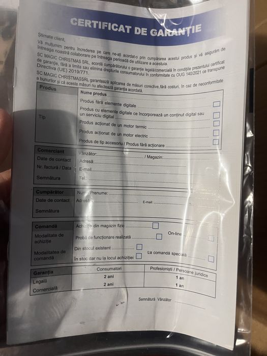 Pompa submersibila noua in garantie