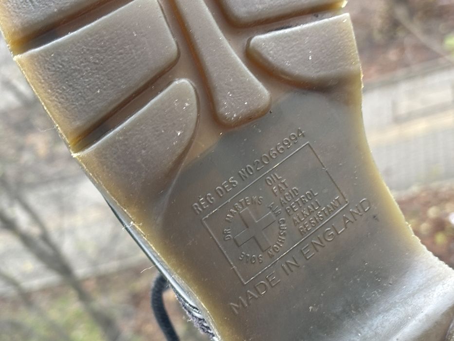 Кубинки винтидж естествена кожа Made in England Doc Martens