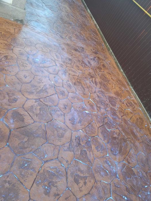 Beton amprentat si elicopterizat