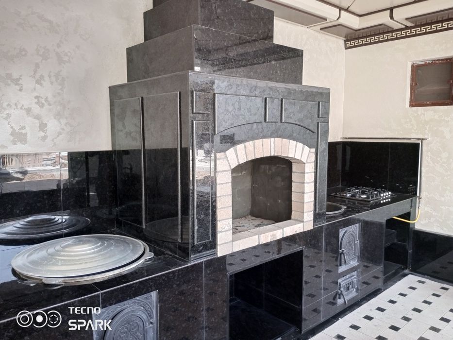 Qozon barbiku moyka gaz quramiz