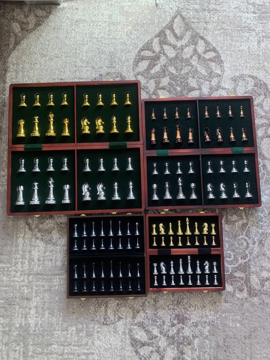 Шахматы металические