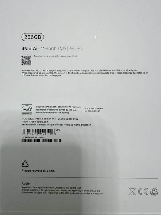 Продам Новый IPad Air 11
