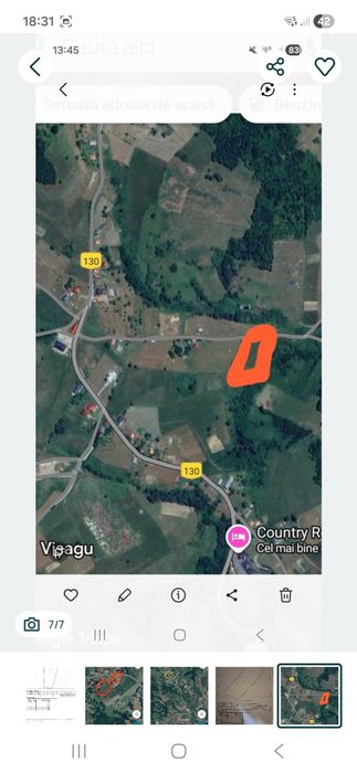 Terenuri sat Visagu ,com.Sacuieu ,Vladeasa Cluj