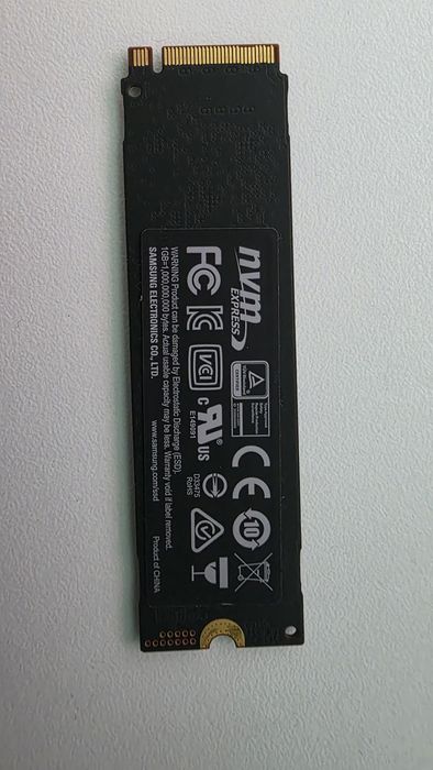 Solid State Drive (SSD) Samsung 970 PRO, 1TB, NVMe, M.2