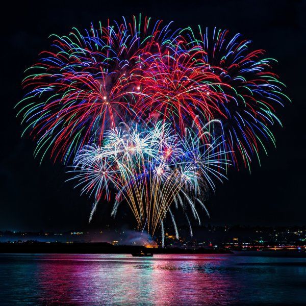 Салюты и фейерверки