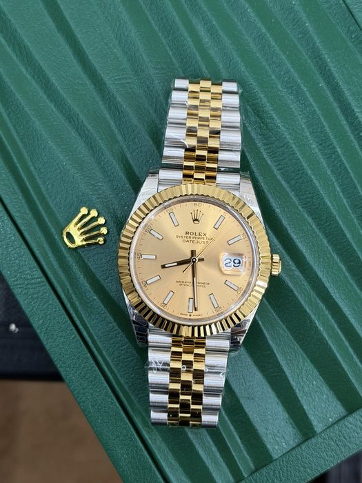 Rolex Date-Just 41mm Champagne Dial ETA 3235