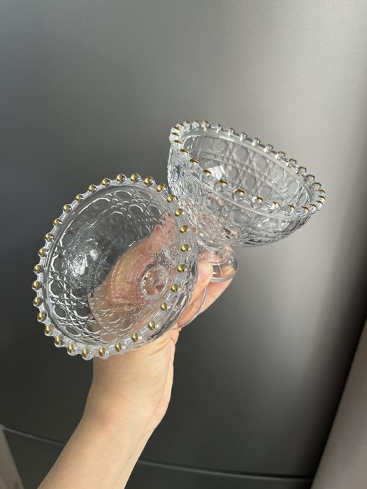 Посуда для мороженого, сахара, меда