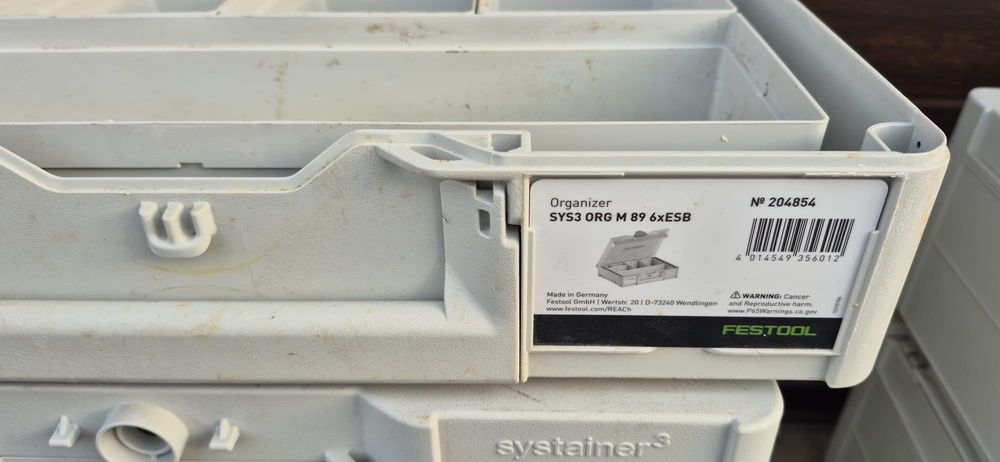 Festool autofiletanta, geanta systainer