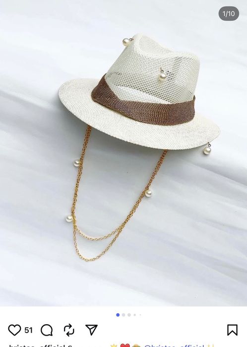 Дамска плажна шапка HristoS