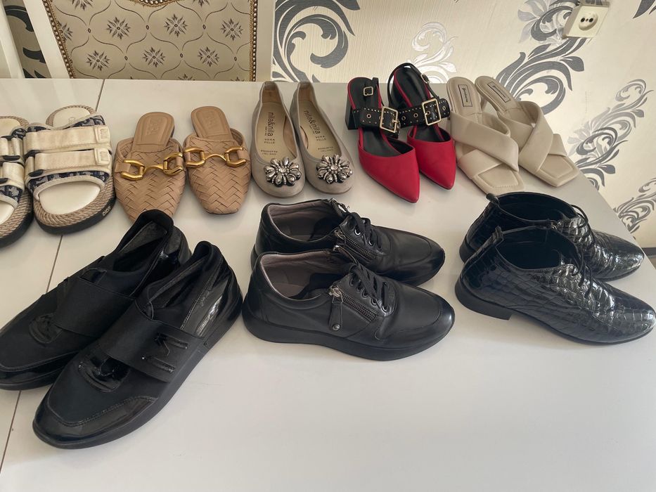 8 пар обуви отдам за 15.000тг