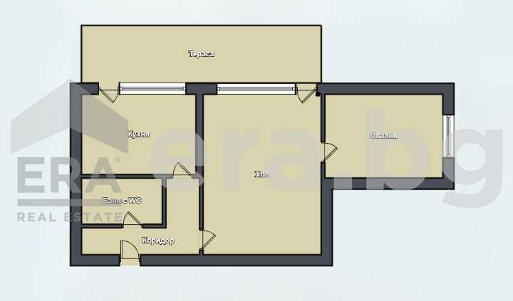Тристаен, среден апартамент в кв. Кайсиева градина