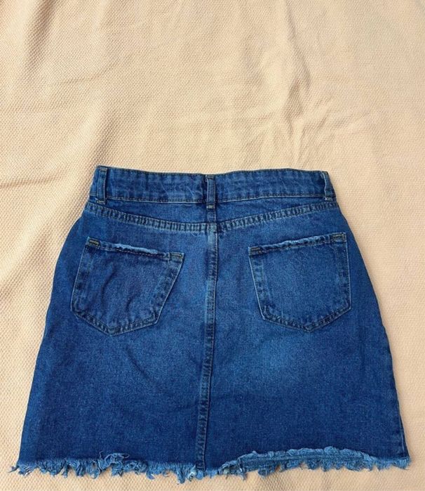 джинсовая юбка хлопок 100%