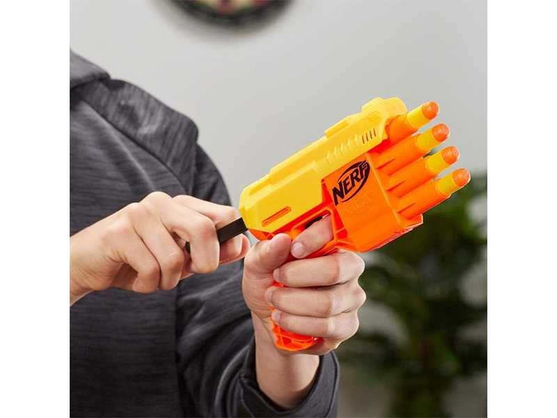 НОВ! Бластер NERF Alpha Strike FANG QS-4, пистолет, 10 стрелички