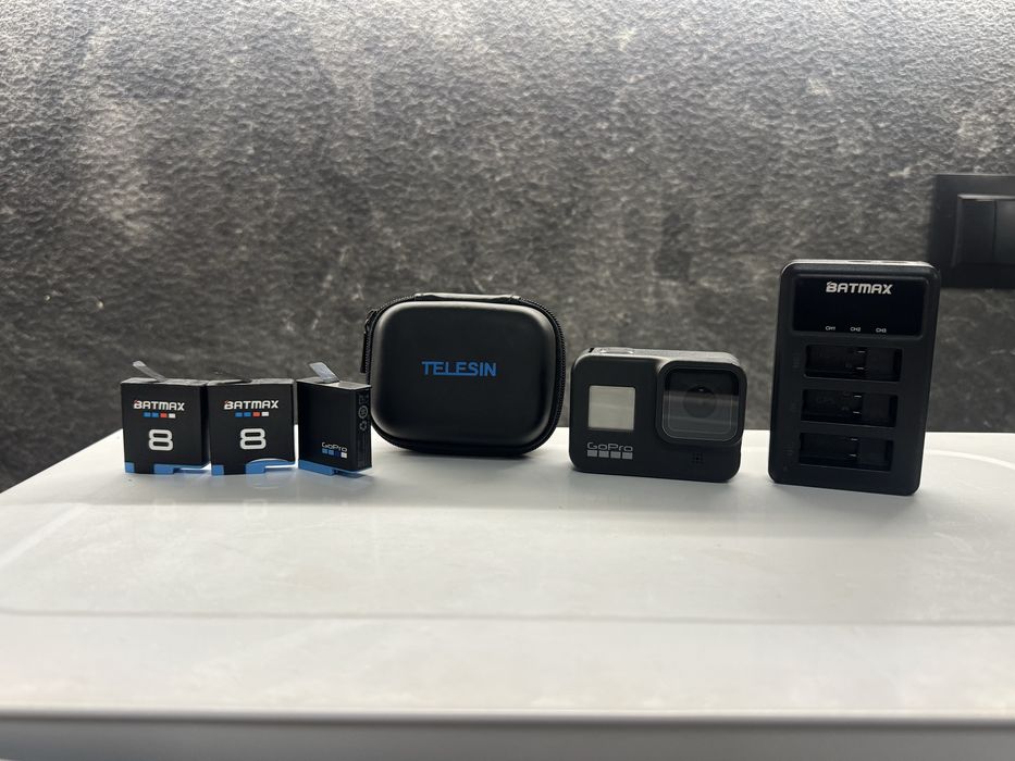 Екшън камера GoPro Hero 8 black