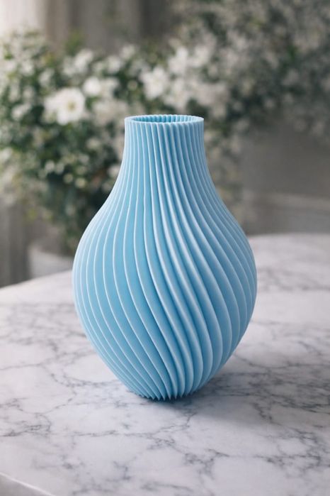 Ваза с тюльпанами 3D печать