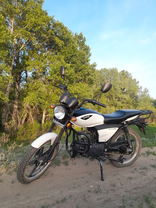 Альфа 110 куб. Almotor 1500 км пробег