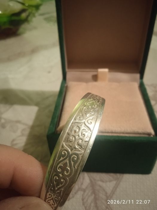 Серебряный браслет