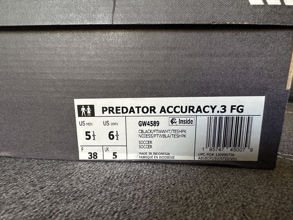 бутсы Adidas Predator Accuracy. 3FG