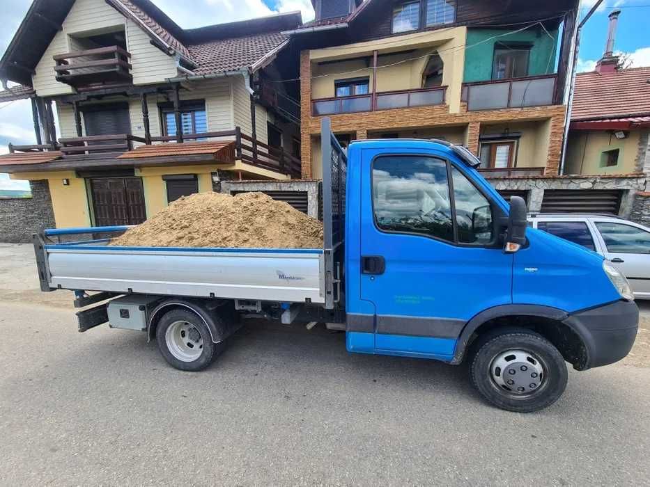 Margaritar chisai compost balastru concasat calcar granit beton B250