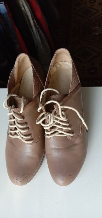 Коричневые ботильоны